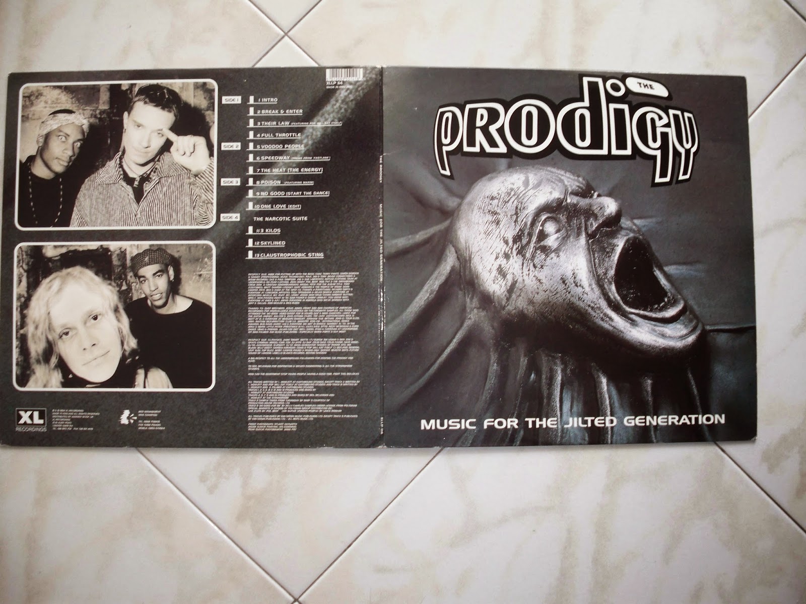英2LP Prodigy Music For The Jilted Generation XLLP114 XL Recordings /00260 PRODIGY - Music for the Jilted Generation [Vinyl] - Amazon